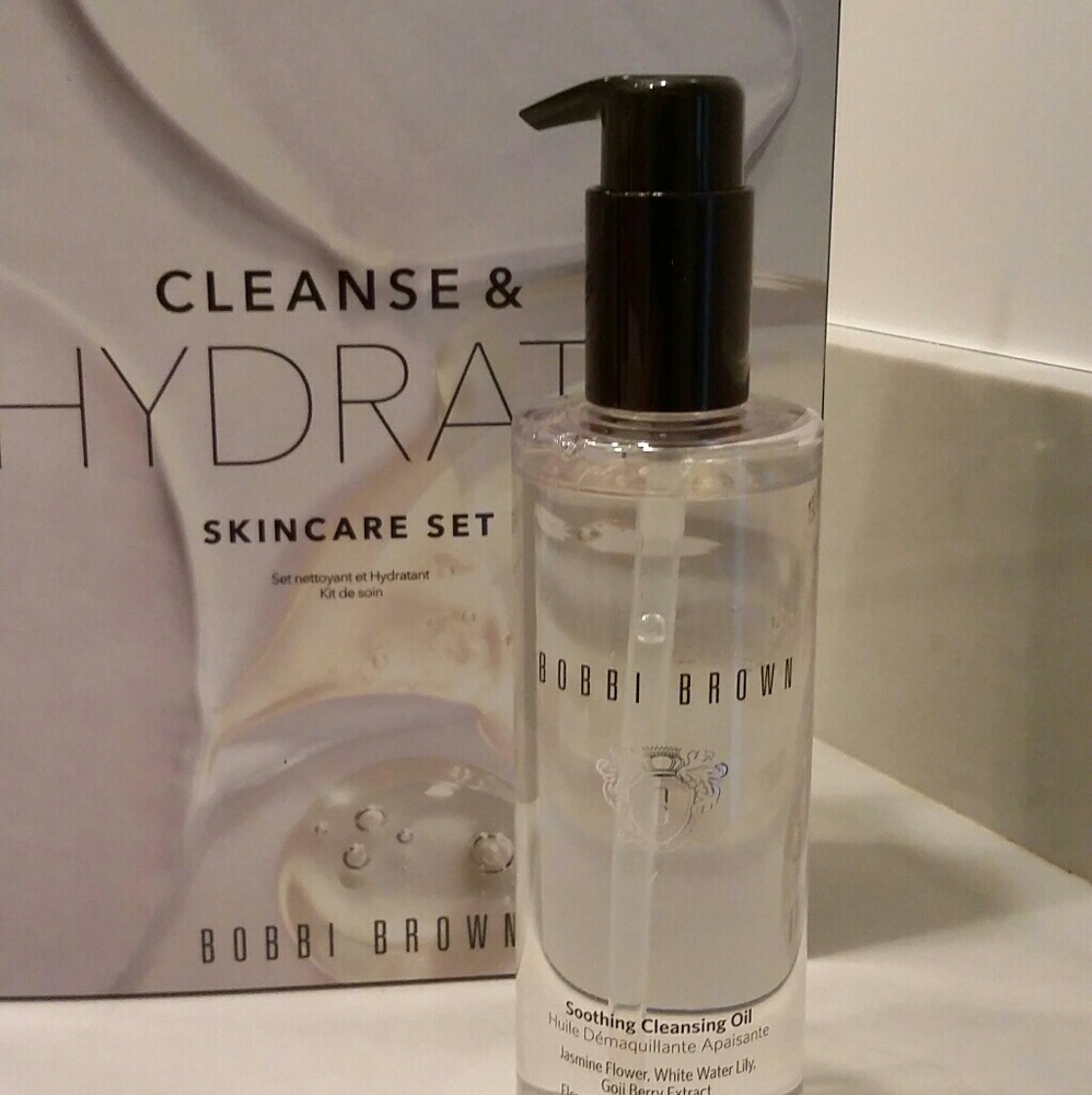 TWO Bobbi Brown Cleansing Oil -Full Size 6.7 oz.
